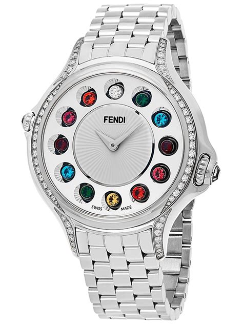 fendi diamond watch|fendi crazy carats watch clearance.